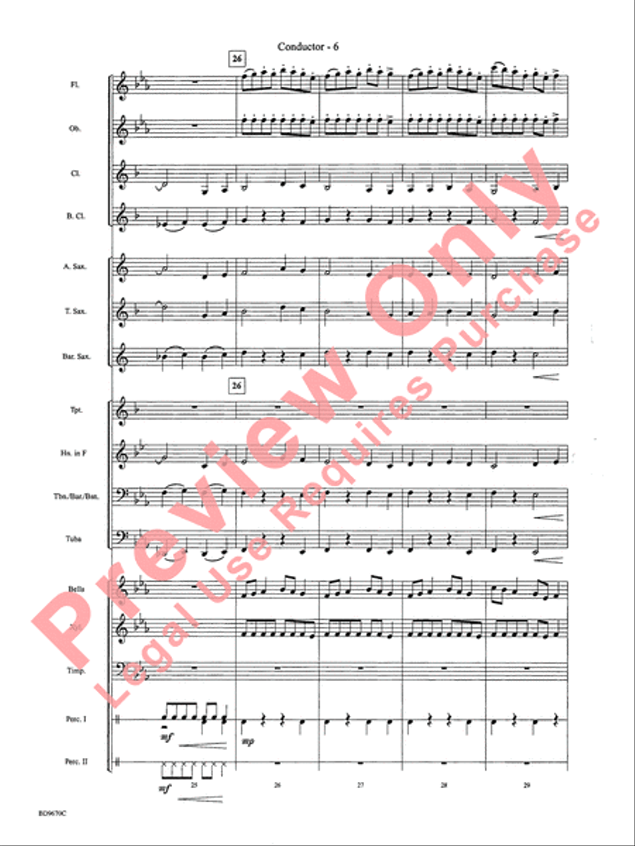Engines of Resistance Concert Band scores gallery preview page 9