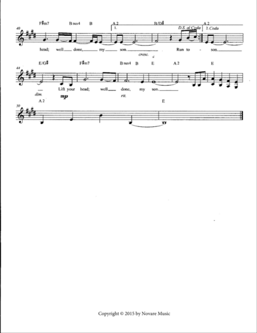 Run to Me Small Ensemble scores gallery preview page 4