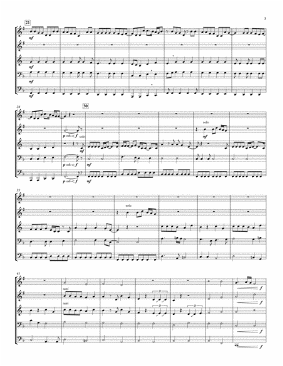 Just Give Me A Reason Brass Ensemble scores gallery preview page 3