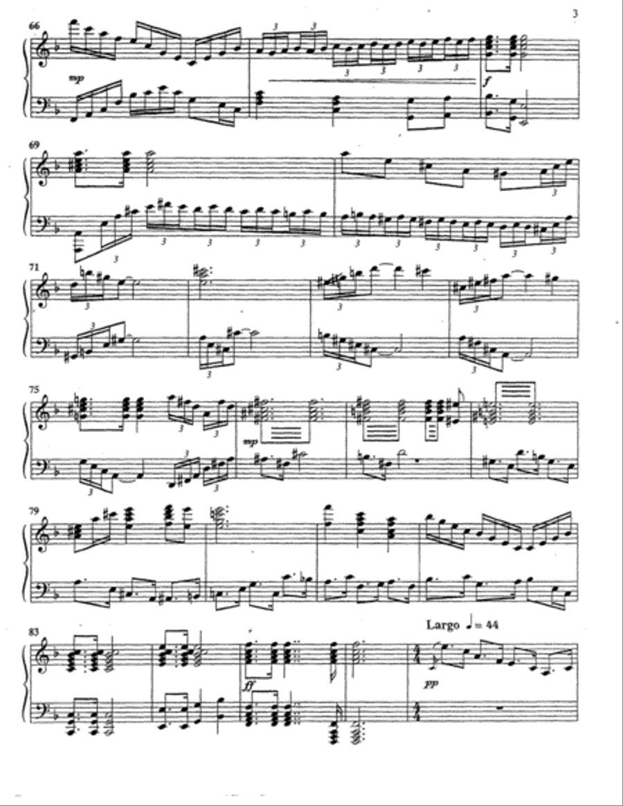 Brown Piano Suite #1 Brown Piano Suite #1 Piano Solo scores gallery preview page 3