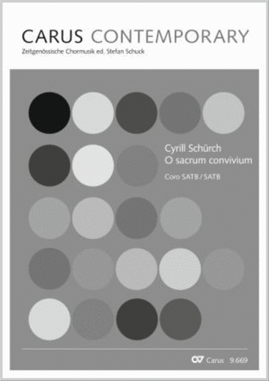 O sacrum convivium O sacrum convivium 4-Part scores gallery preview page 1