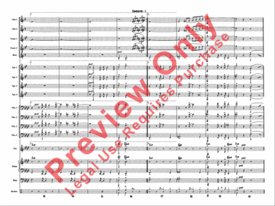 Caravan Jazz Ensemble scores gallery preview page 7