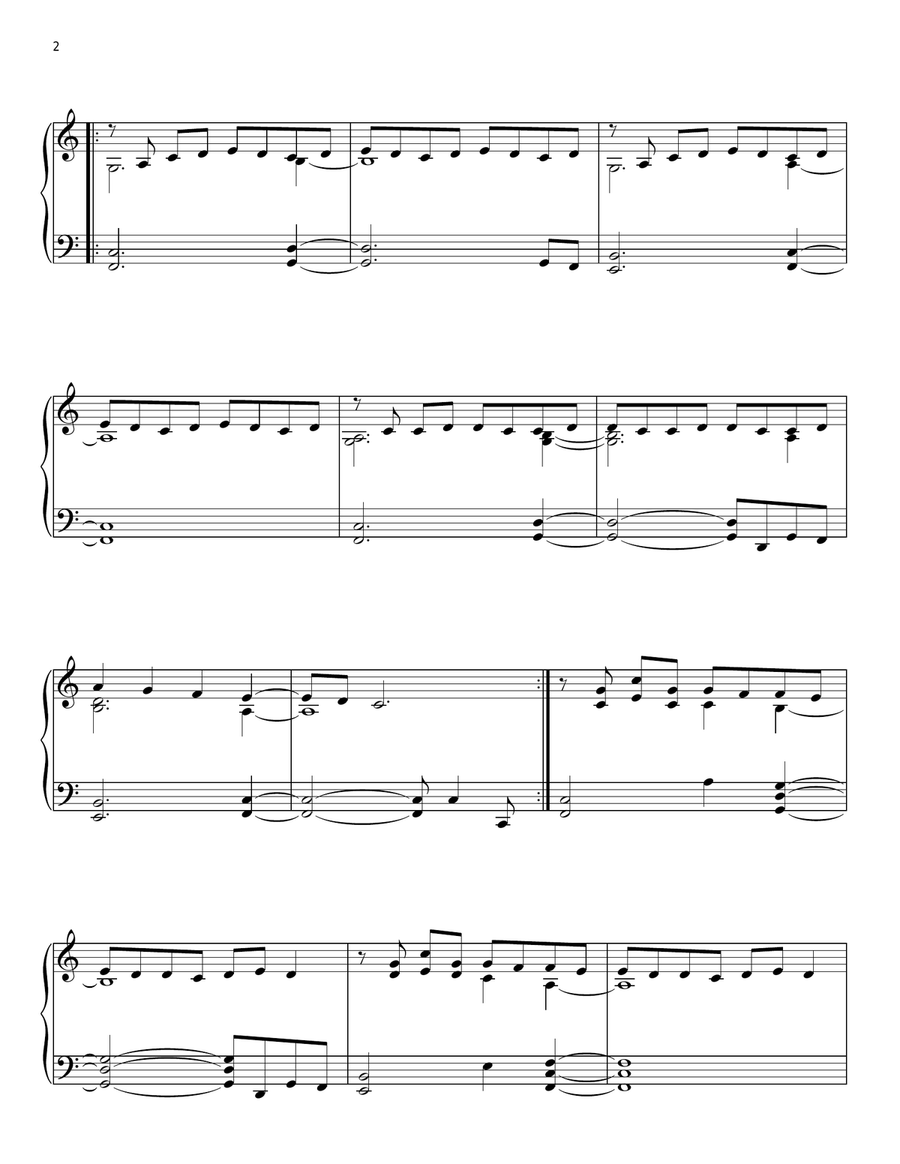 We Belong Together Piano Solo scores gallery preview page 2