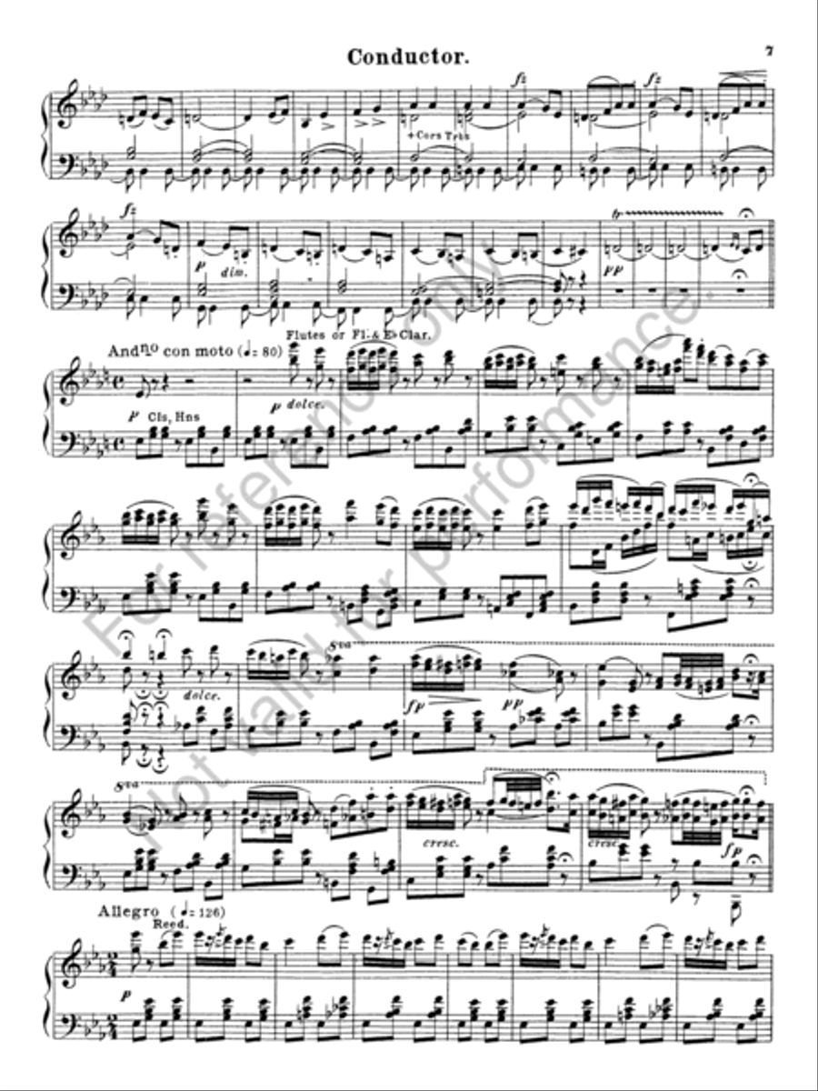 Pique Dame Concert Band scores gallery preview page 9