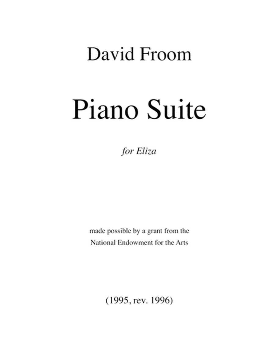 [Froom] Piano Suite