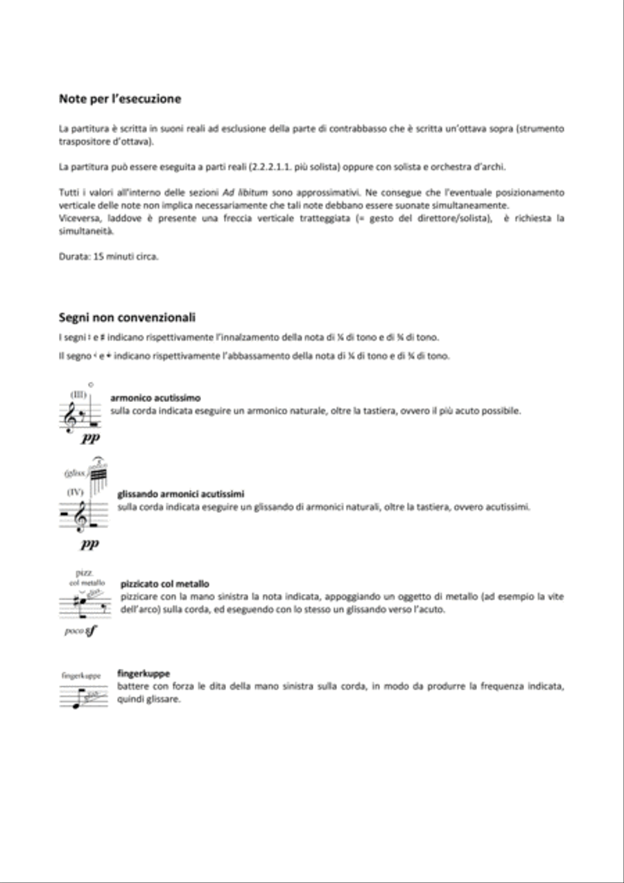 Umberto Pedraglio: DISEGNI DI LUCE (ES 1039) per Violoncello concertante e archi String Quartet scores gallery preview page 5