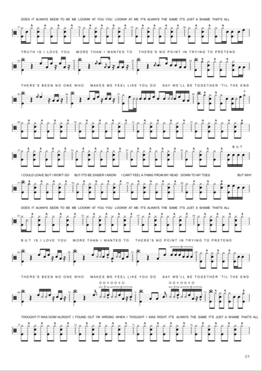 That's All That's All Drum Set scores gallery preview page 2