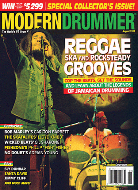 Modern Drummer Magazine - August 2012 Issue