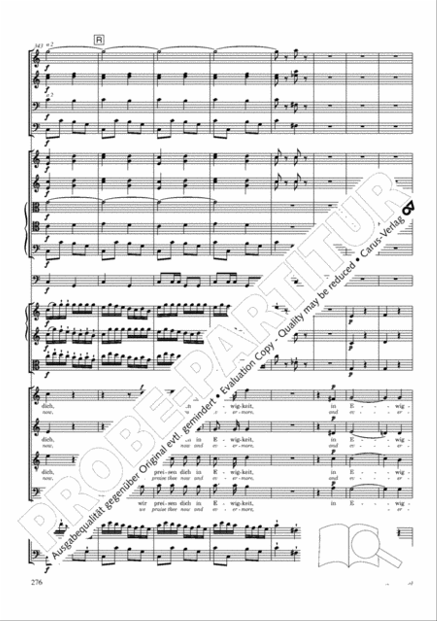 The Creation (Die Schopfung) 4-Part scores gallery preview page 296