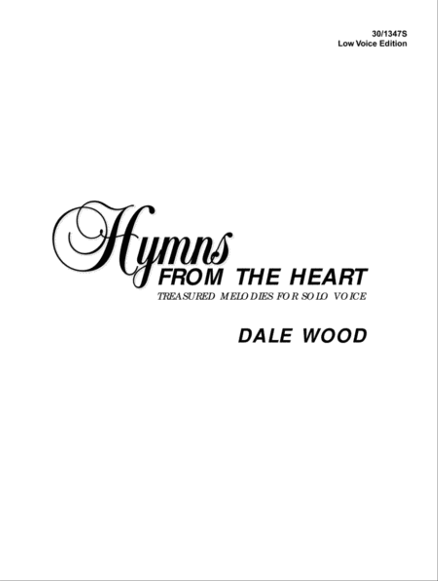 Hymns from the Heart - Low Voice Low Voice scores gallery preview page 3