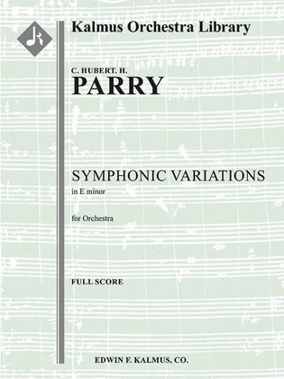 Symphonic Variations in E minor