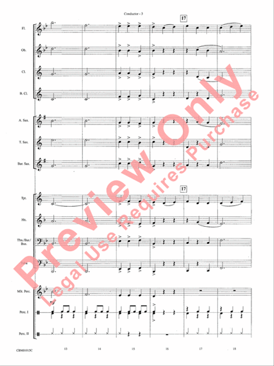 It's the Most Wonderful Time of the Year Concert Band scores gallery preview page 6