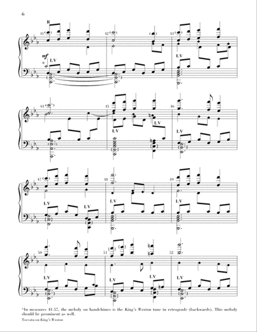 Toccata on 