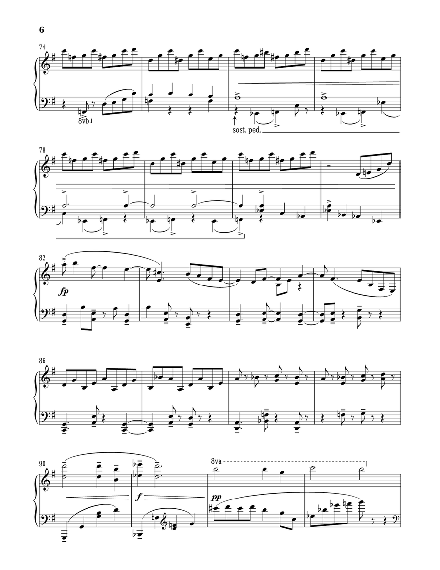 Very Put Together Piano Solo scores gallery preview page 6