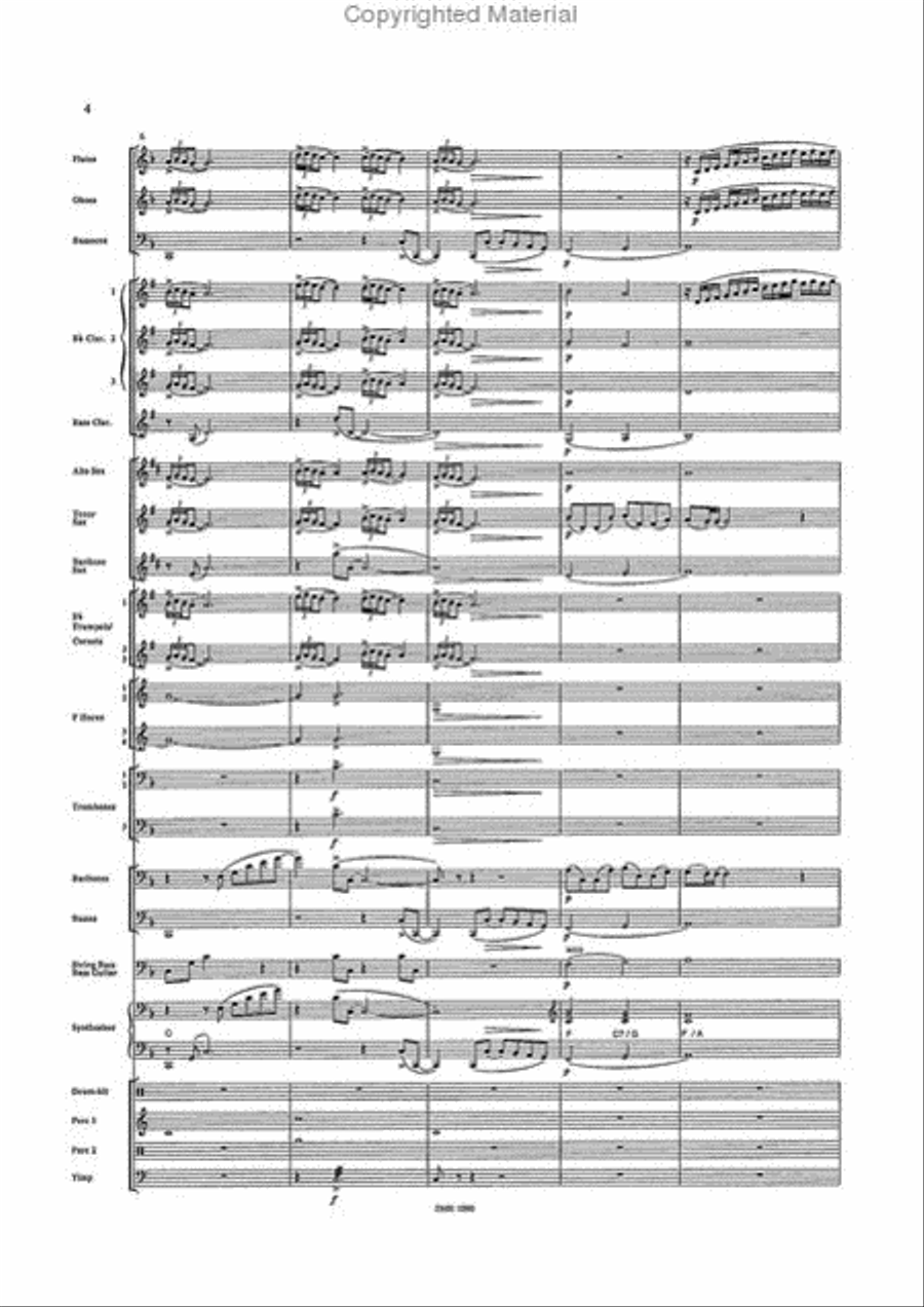 Chess Concert Band scores gallery preview page 4