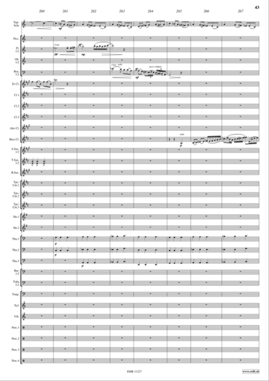 Voyages Concert Band scores gallery preview page 43
