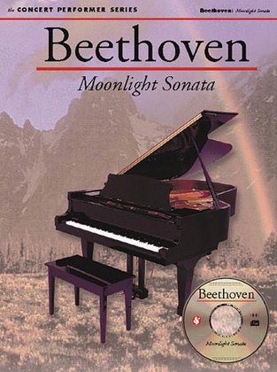 Book cover for Beethoven: Moonlight Sonata (1st Movement)
