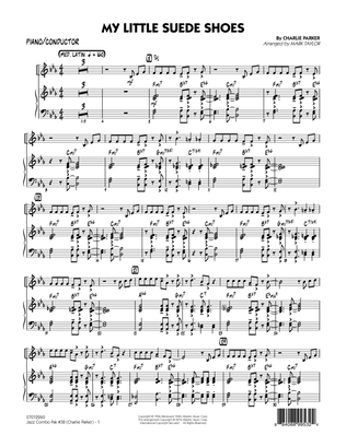 Jazz Combo Pak #38 (Charlie Parker) - Piano/Conductor Score