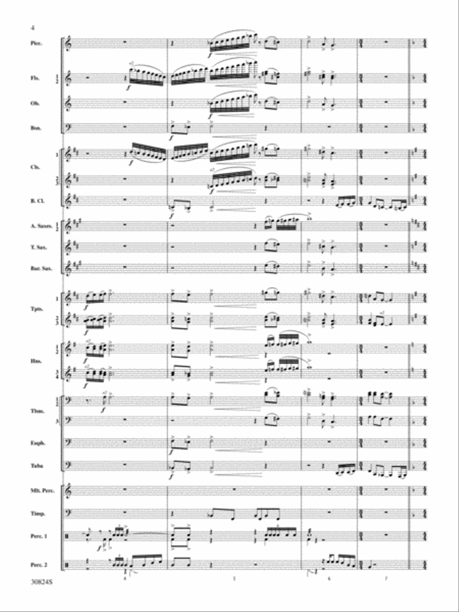 The American Road: Score Concert Band scores gallery preview page 4
