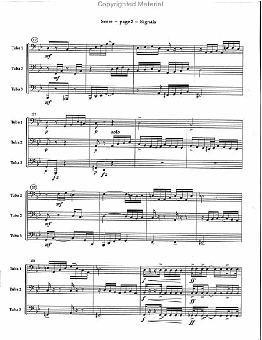 Signals Brass Trio scores gallery preview page 3