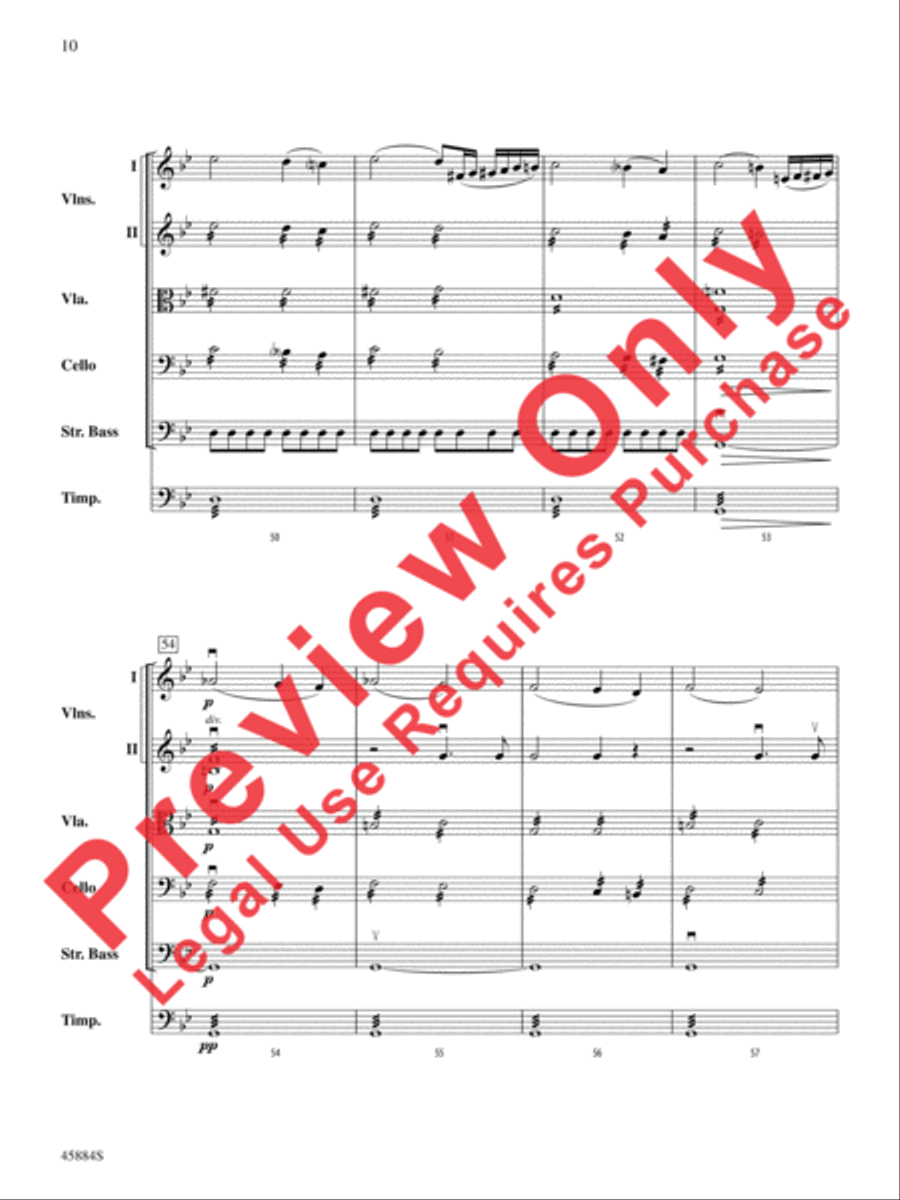 Day of Wrath String Orchestra scores gallery preview page 10