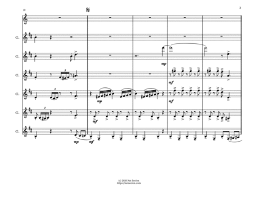 Chanukah, Oy Chanukah Chanukah, Oy Chanukah Small Ensemble scores gallery preview page 3