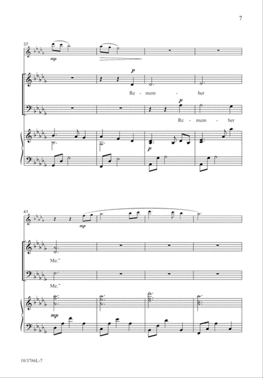 Remember Me 3-Part scores gallery preview page 8