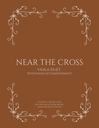 Book cover for Near the Cross - Viola Duet with Piano Accompaniment