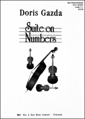 Book cover for Suite on Numbers - Score