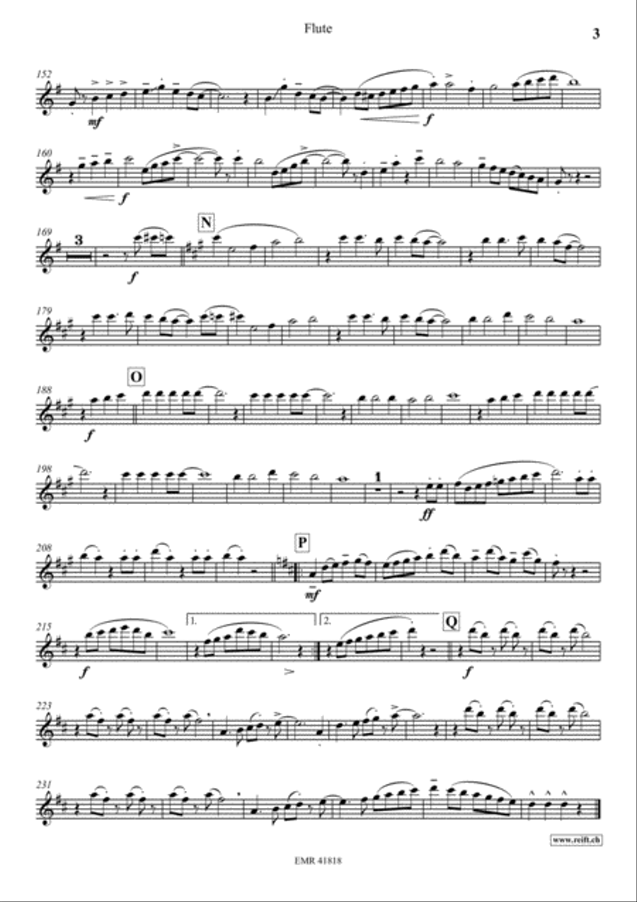 Fascinatin' Gospels Flute Solo scores gallery preview page 4