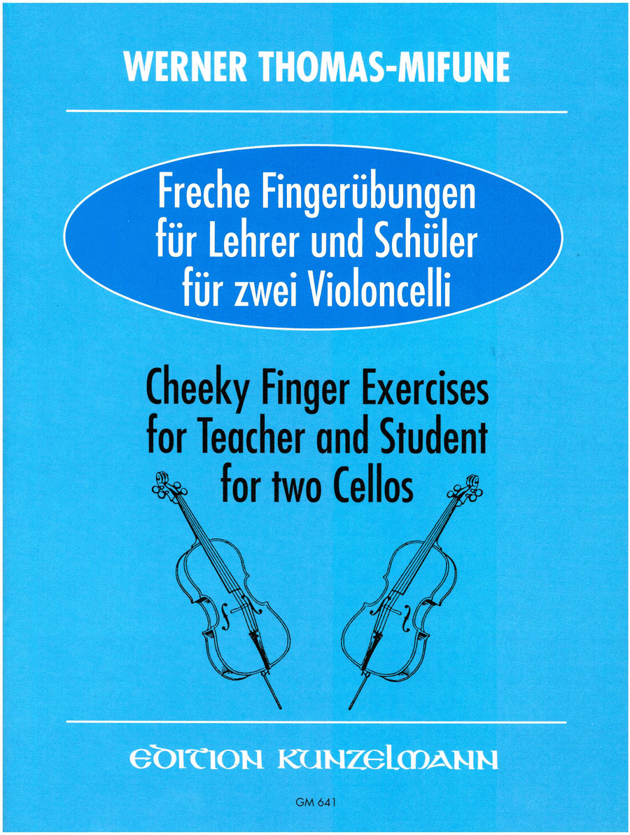 Cheeky finger exercises School and Community scores gallery preview page 1