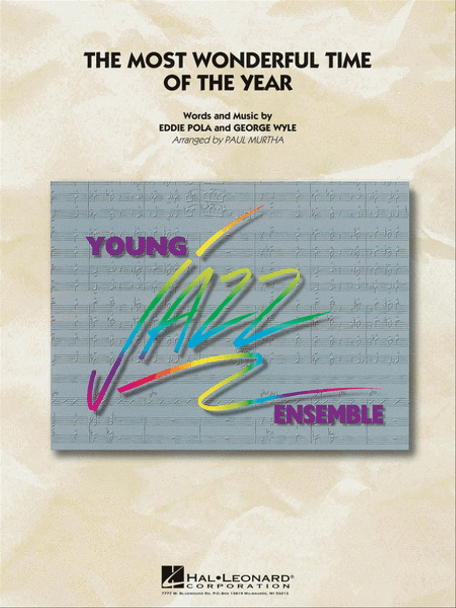 The Most Wonderful Time of the Year Jazz Ensemble scores gallery preview page 1