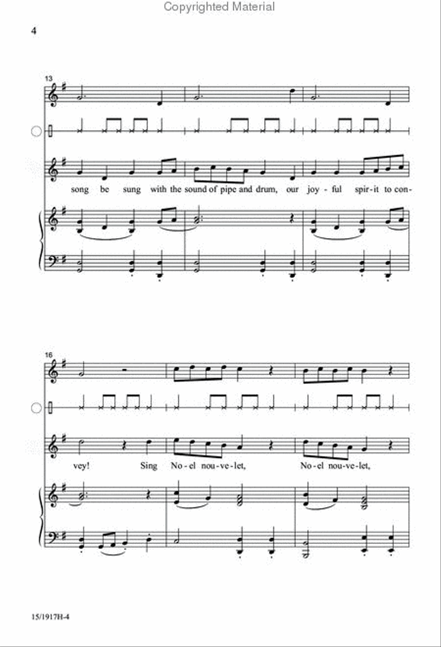 Let Us Sing with Glee!