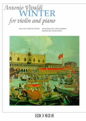 Book cover for Concerto in F Minor L'inverno (Winter) from The Four Seasons RV297, Op.8 No.4