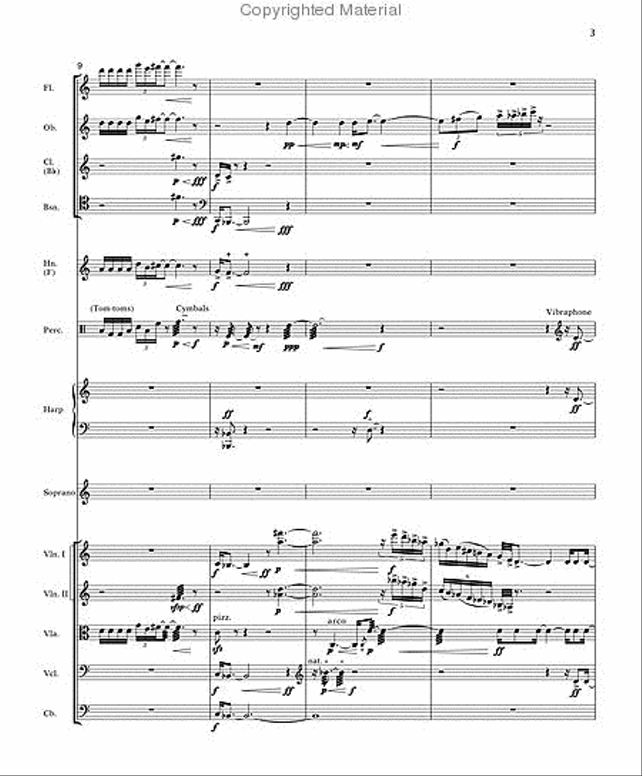 El Éxtasis de Santa Teresa Choir scores gallery preview page 3