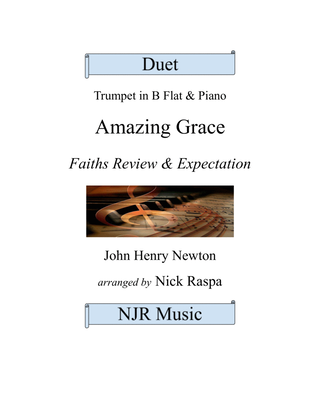 Amazing Grace (Bb Trumpet & Piano) - Full Set