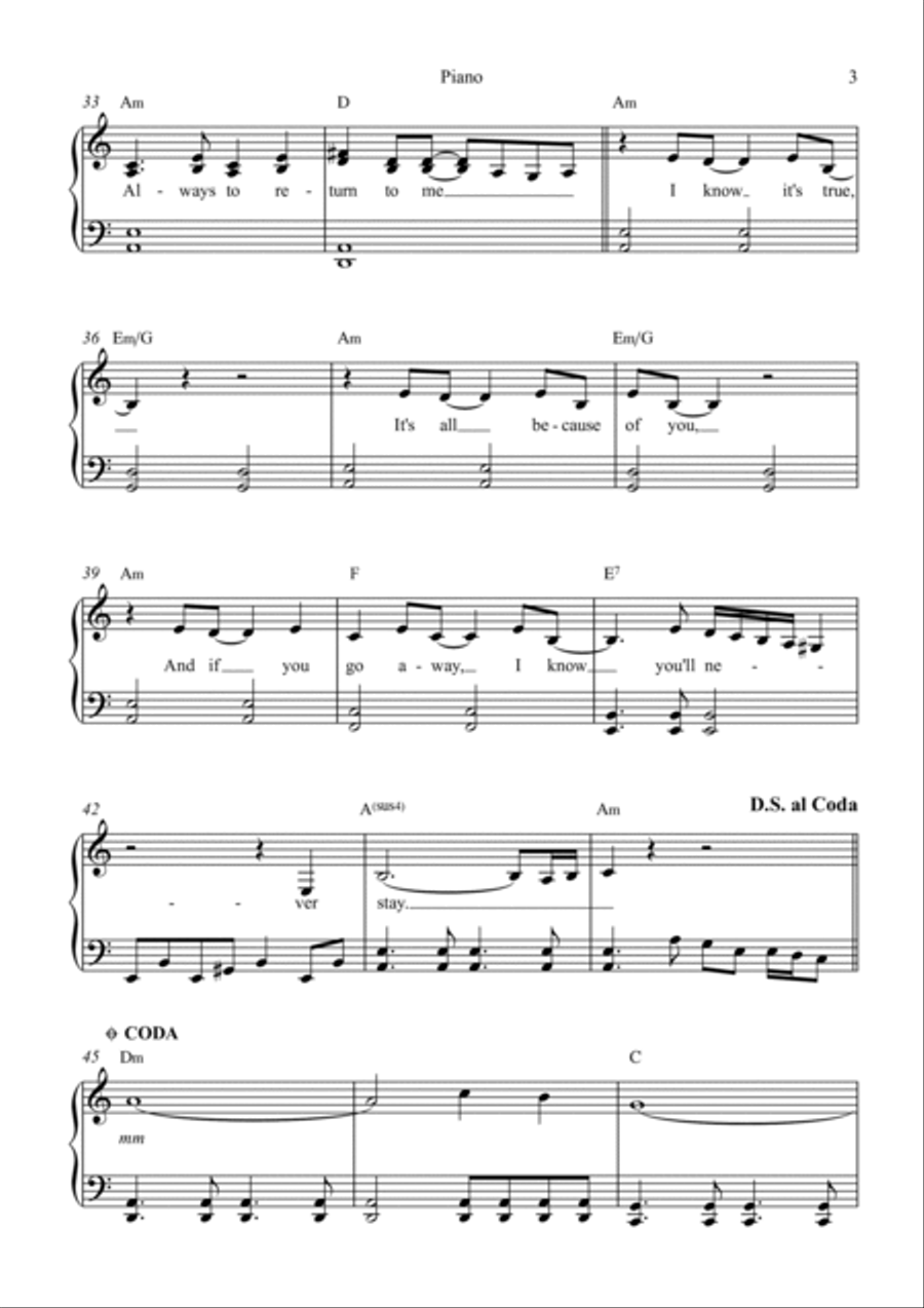 Now And Then Voice scores gallery preview page 3