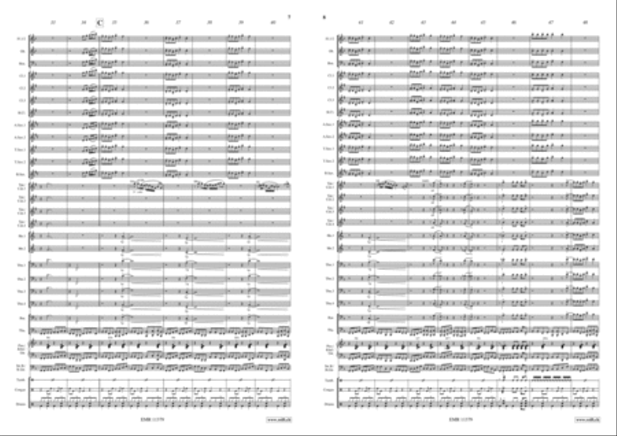 Disco Dream Concert Band scores gallery preview page 5