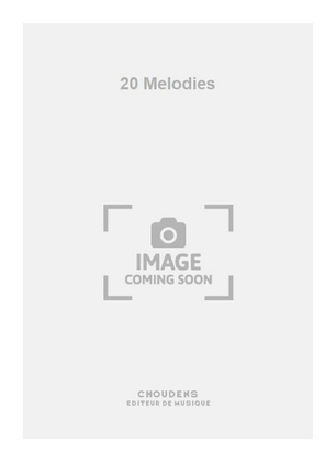 Book cover for 20 Melodies