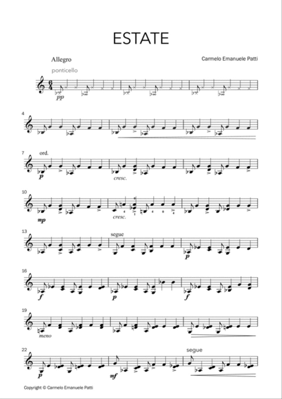 4Songs4Seasons 4Songs4Seasons Violin Solo scores gallery preview page 4