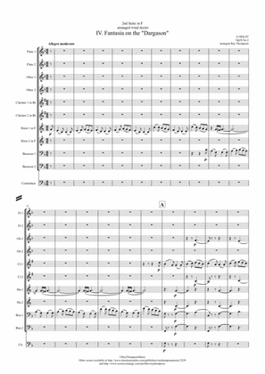 Holst: 2nd Suite in F Op.28 No.2 Mvt.IV "Fantasia on the "Dargason"- wind dectet