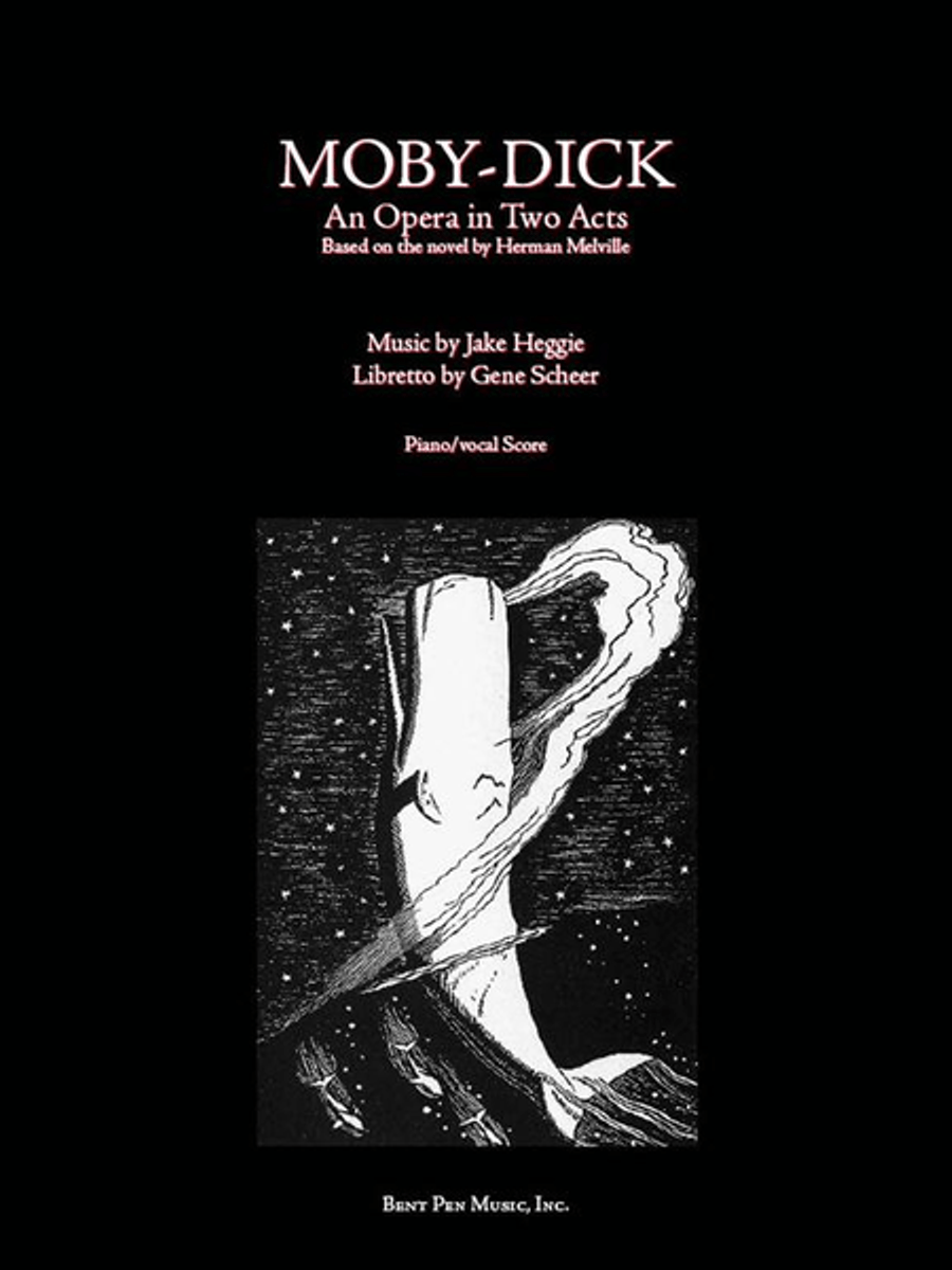 Book cover for Moby-Dick (piano/vocal score)