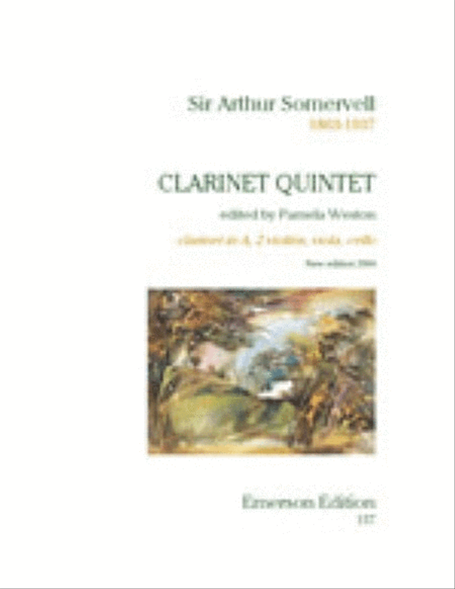 Clarinet Quintet B-Flat Clarinet scores gallery preview page 1
