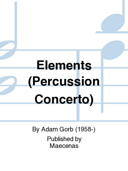 Elements (Percussion Concerto) image number null