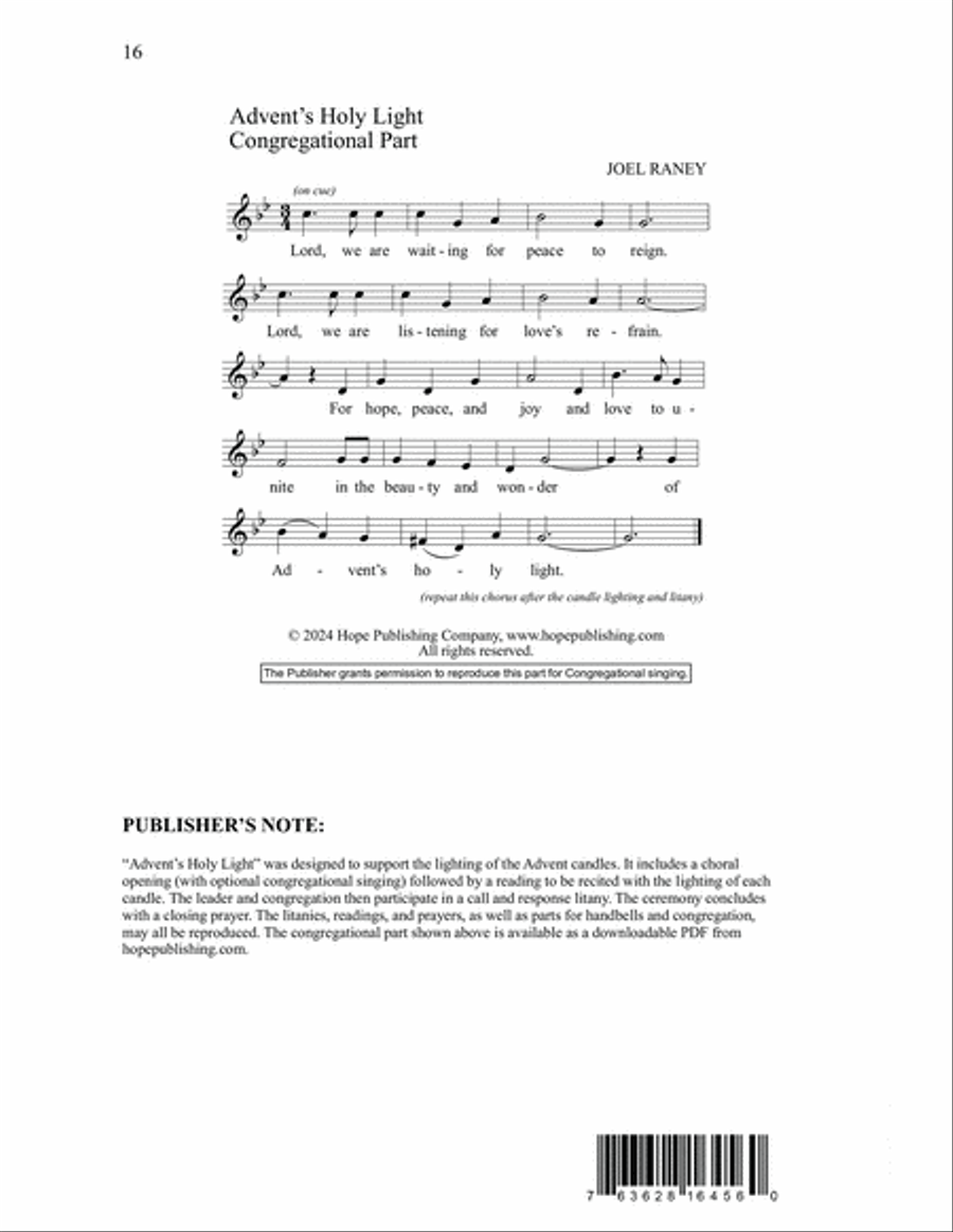 Advent's Holy Light