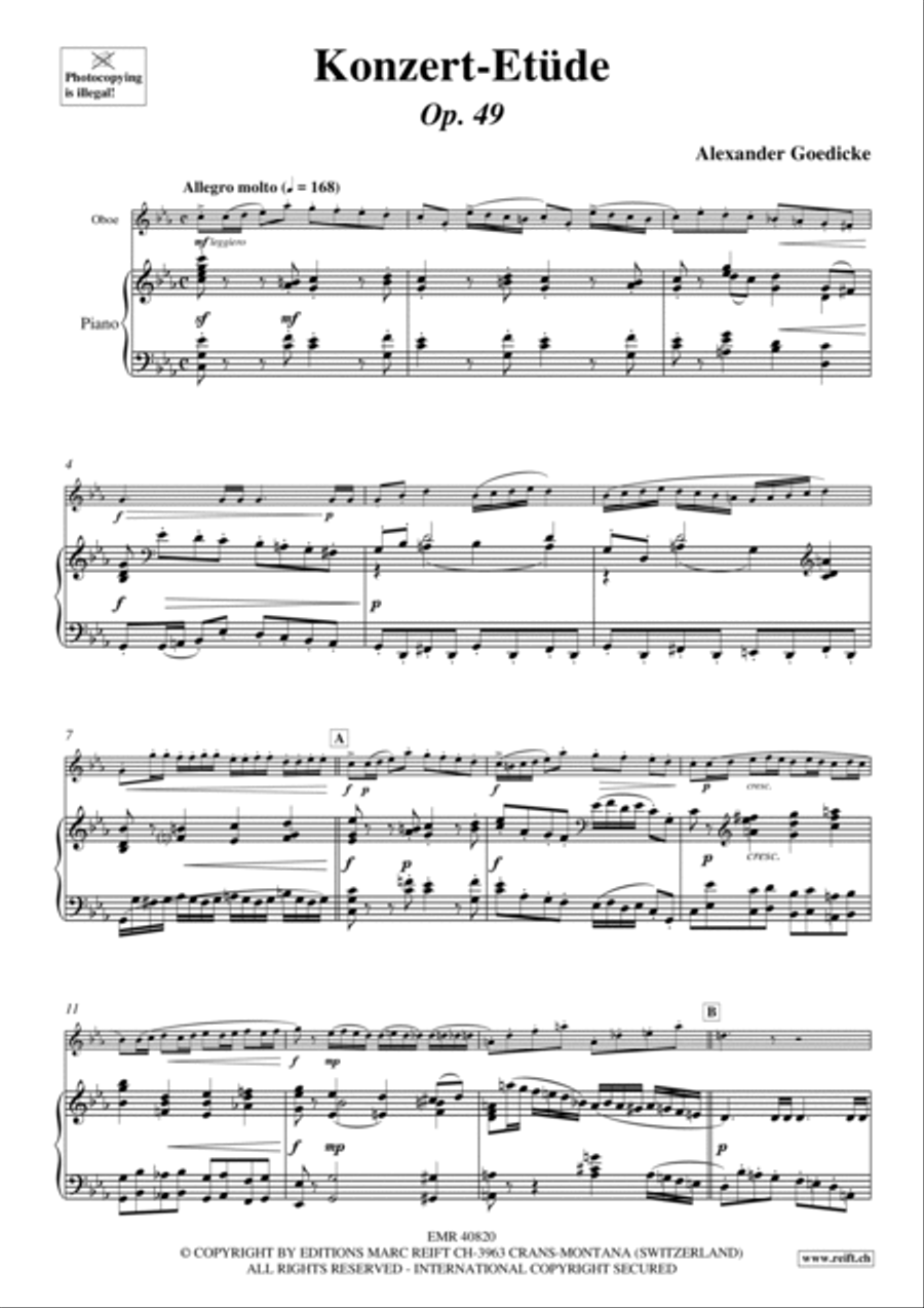 Konzert-Etude Konzert-Etude Piano Accompaniment scores gallery preview page 5