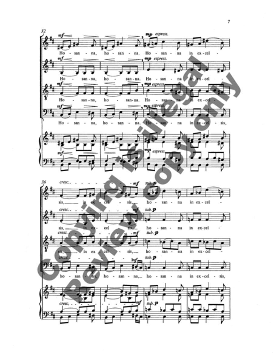 Hosanna image number null
