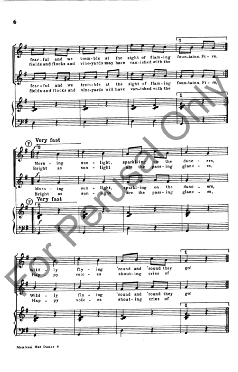 Mexican Hat Dance Mexican Hat Dance SA scores gallery preview page 5