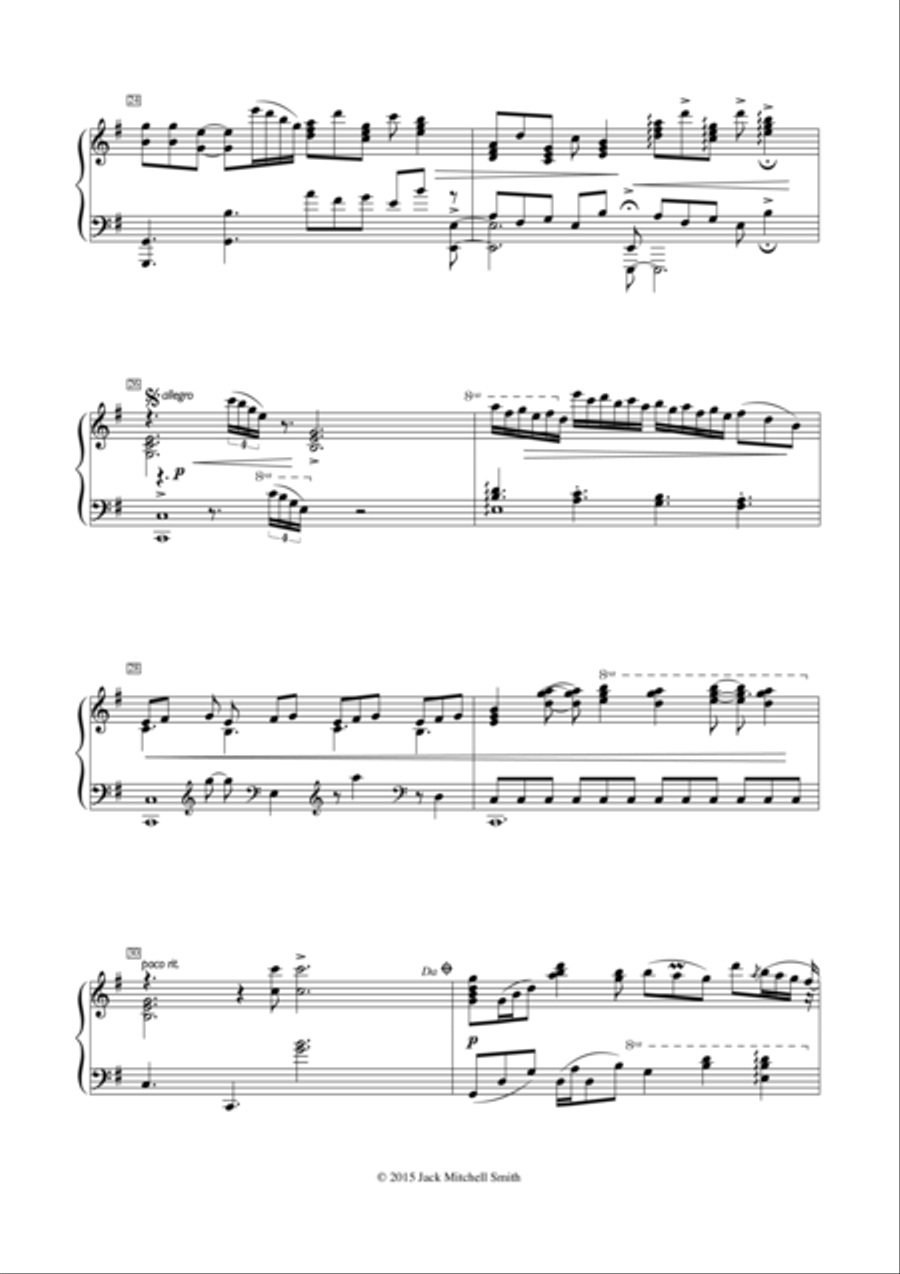 The Butterfly The Butterfly Piano Solo scores gallery preview page 4