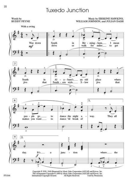 ChordTime Jazz & Blues by Nancy Faber Piano Method - Sheet Music